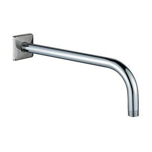 Brazo cuadrado de 30 cm a pared con chapetón Dica 4552brc