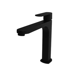 Monomando alto para lavabo negro mate Dica 4440.2