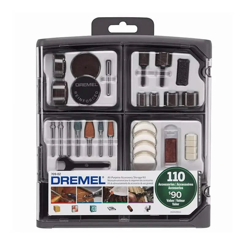 Juego de accesorios multipropósito de DREMEL de 110 piezas