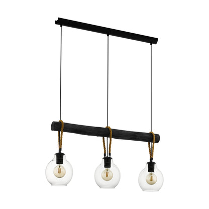 Lampara colgante Eglo Roding de 3 luces