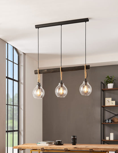 Lampara colgante Eglo Roding de 3 luces
