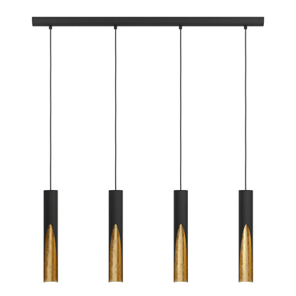 Lampara colgante Eglo Barbotto de 4 luces