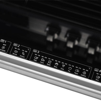 Estufa de piso Mabe de 6 quemadores 76 cm silver