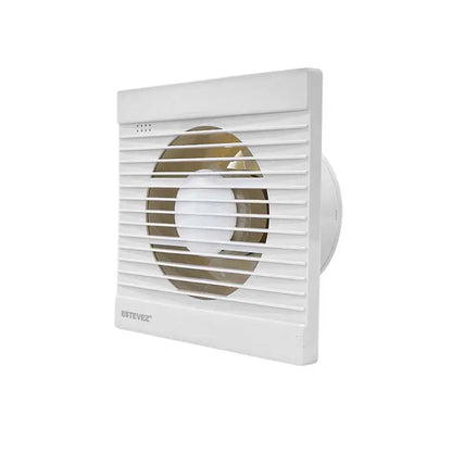 Extractor para baño ultra delgado 1206-BL(eco) Estevez blanco de 6"