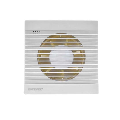Extractor para baño ultra delgado 1206-BL(eco) Estevez blanco de 6"