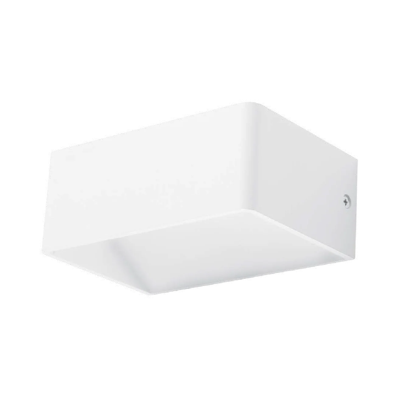 Luminaria Toppi blanco de exterior a muro luz cálida 5w Estevez
