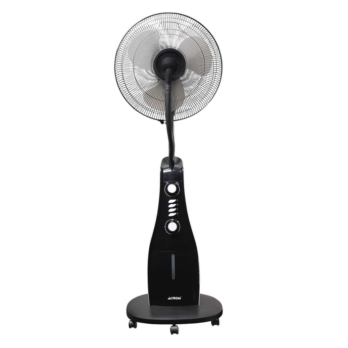 Ventilador Airon de pedestal con rocio MF-40 silencioso de 3 velocidades con tanque de 3.3 litros