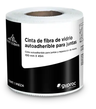 GYPROC Cinta de malla de fibra de vidrio 10 cm x 45 m