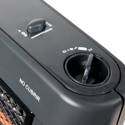 Calefactor eléctrico de cuarzo con humidificador Heatwave HQ1261U