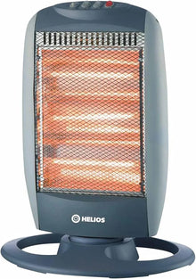Calefactor eléctrico de cuarzo con 3 niveles de calefacción Helios LQ12W