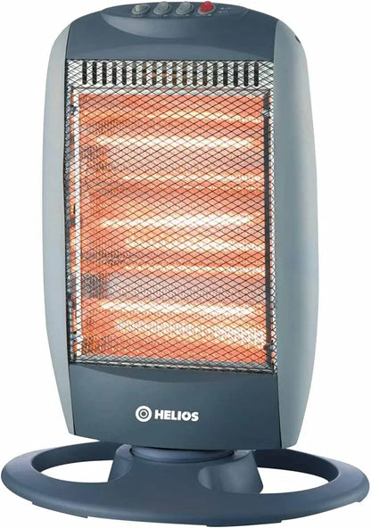 Calefactor eléctrico de cuarzo con 3 niveles de calefacción Helios LQ12W