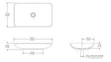 Cargar imagen en el visor de la galería, Lavabo de sobreponer Sira Helvex blanco
