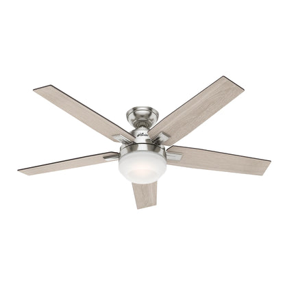 Ventilador de techo HUNTER APEX II con luz led de 52 pulgadas