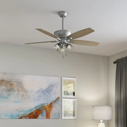 Ventilador de techo Hunter Darlington roble envejecido de 52"
