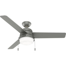 Ventilador de techo Hunter Aker para exteriores de 52" con aspas reversibles