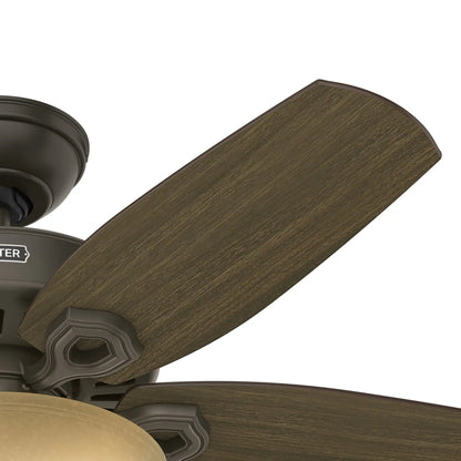 Ventilador de techo Builder Small Room Hunter de 42 pulgadas con aspas reversibles