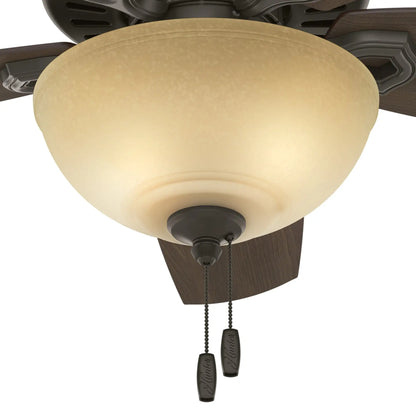 Ventilador de techo Builder Small Room Hunter de 42 pulgadas con aspas reversibles