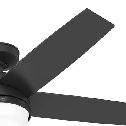 Ventilador de techo HUNTER ASHEVILLE con luz led de 52 pulgadas