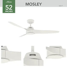 Ventilador de techo Hunter Mosley para exteriores de 52" blanco