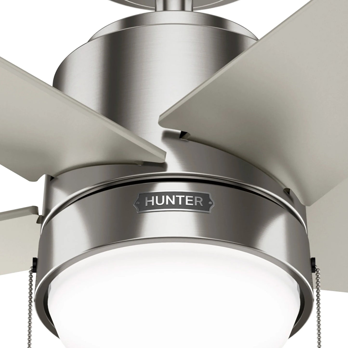 Ventilador de techo Mansilla niquel cepillado de 52 pulgadas con aspas reversibles
