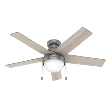 Ventilador de techo Hunter Aegis con aspas reversibles de 48"