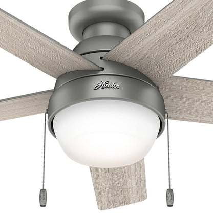 Ventilador de techo Hunter Aegis con aspas reversibles de 48"