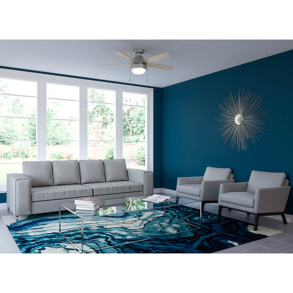 Ventilador de techo Hunter Aegis con aspas reversibles de 48"