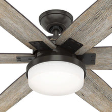Ventilador de techo Hunter Kaplan de 64" bronce noble con aspas reversibles