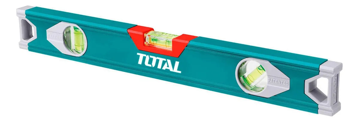 Nivel de aluminio TOTAL de 24" con 3 burbujas