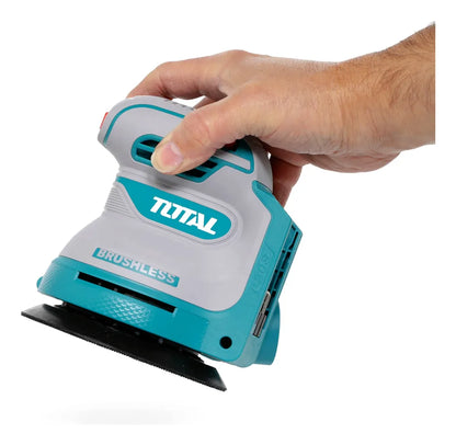 Lijadora rotorbital inalámbrica 5” 20V TOTAL