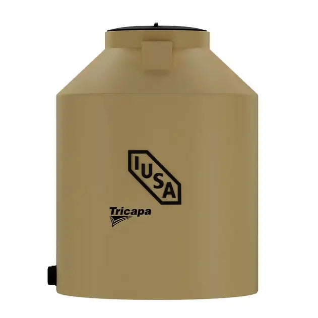 Tinaco tricapa IUSA beige de 750 litros con accesorios