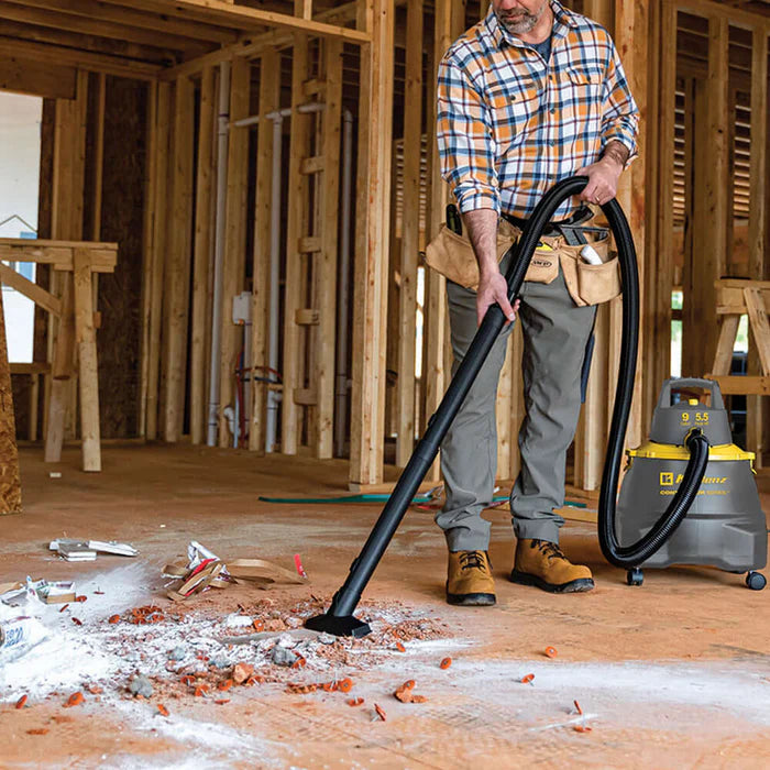 Aspiradora Contractor WD-9 C212 Koblenz para seco y mojado con funcion de inflado y sopleteado 9 gal 5.5 hp