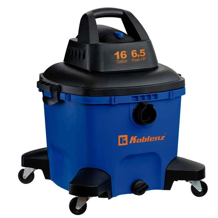 Aspiradora Koblenz WD-16 L4 para seco y mojado de 16 galones