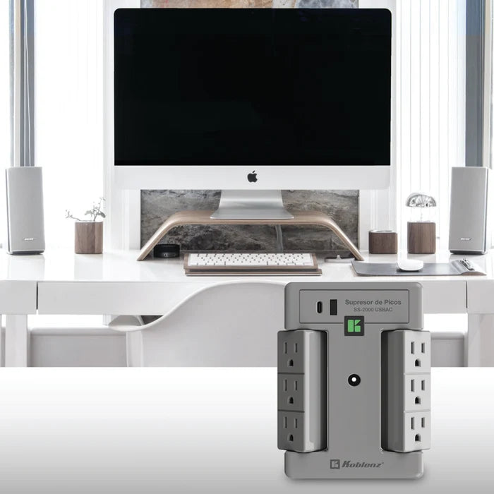 Supresor Koblenz con USB-C SS-2000 USBAC