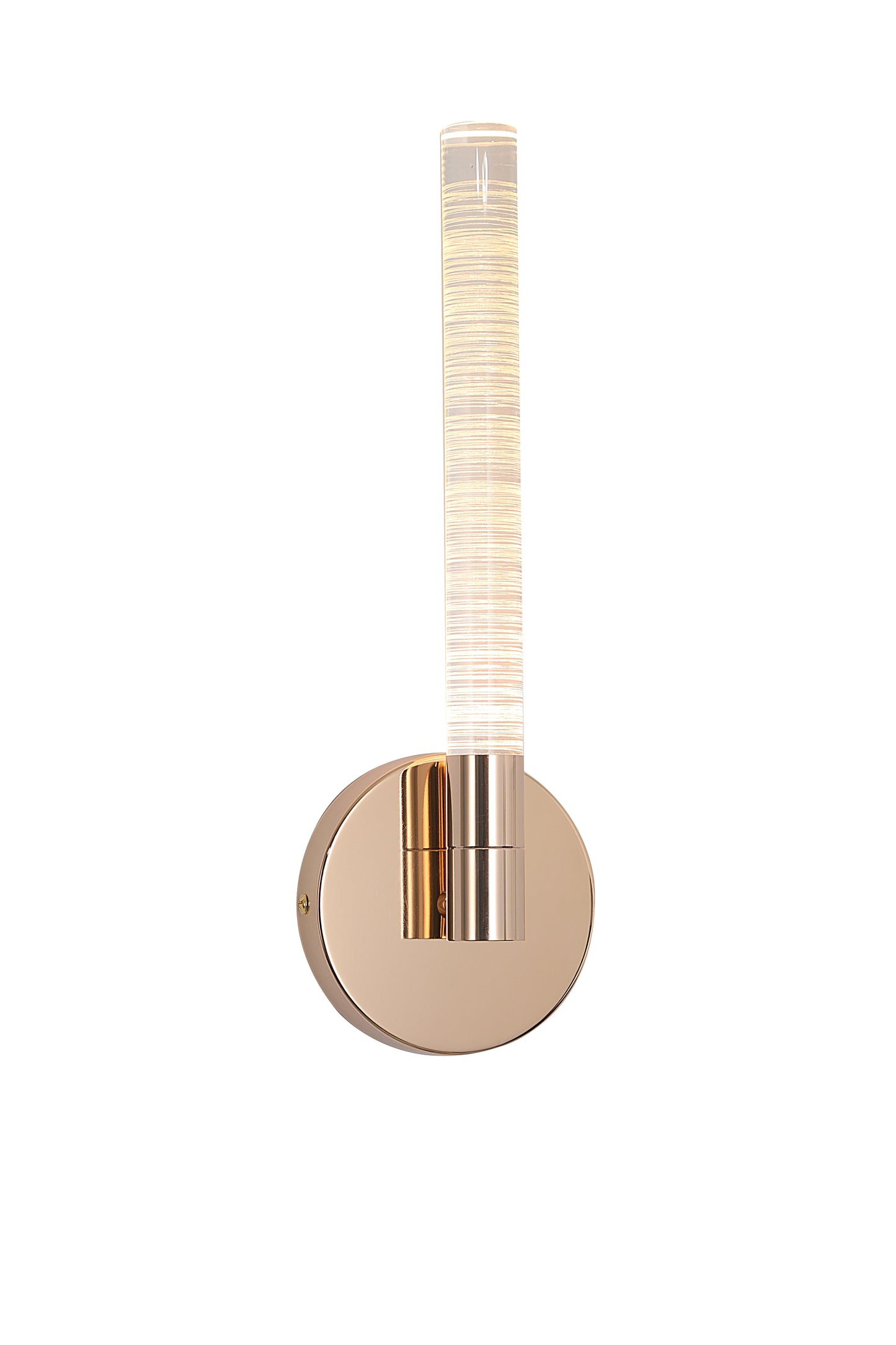 Luminaria de pared Amico Tecnohome oro luz cálida 3000k