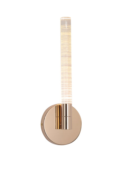 Luminaria de pared Amico Tecnohome oro luz cálida 3000k