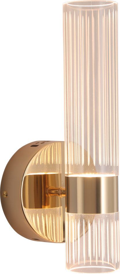 Luminaria de pared Garavani Tecnohome oro luz calida 3000k