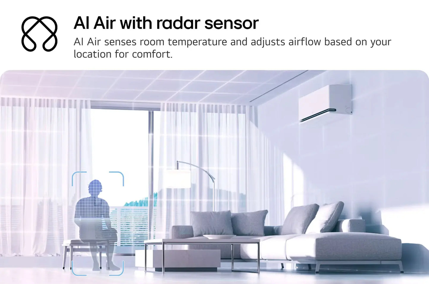 LG Aire acondicionado DUALCOOL AI AIR frío y calor 1 tonelada 12000 btu