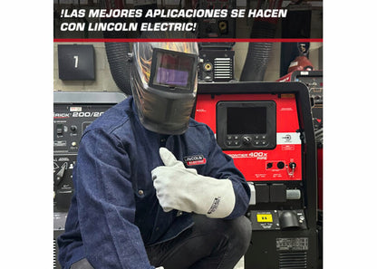 Guantes para soldar de kevlar largo de 14" de uso rudo Lincoln