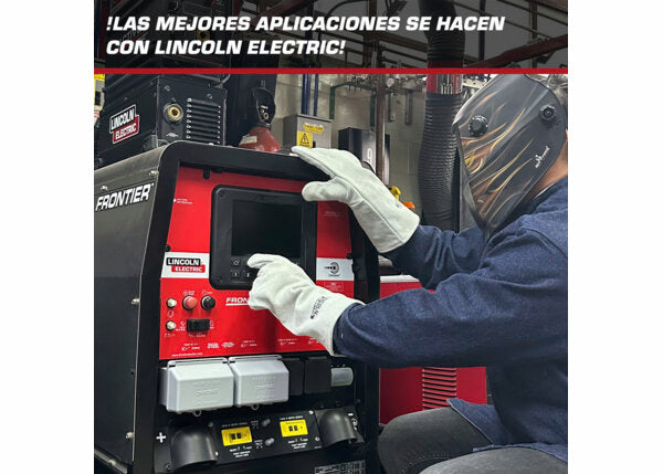 Guantes para soldar de kevlar largo de 14" de uso rudo Lincoln