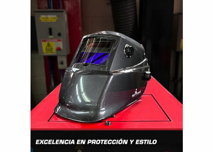 Careta electrónica Professional Cube 9-13 negro