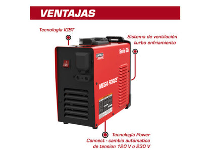 Soldadora Lincoln Mega Force 175 E