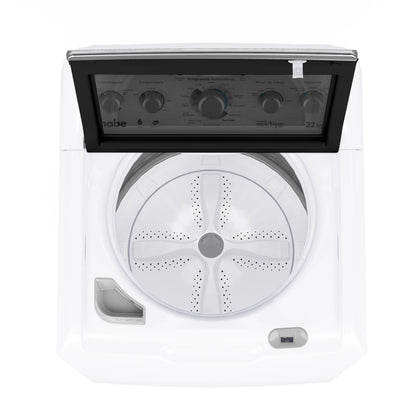 Lavadora automática Mabe aqua saver de 22 kg blanca con sanitizado