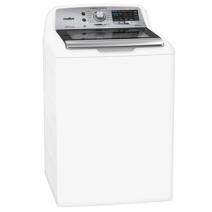 Lavadora automática Mabe aqua saver de 22 kg blanca con sanitizado