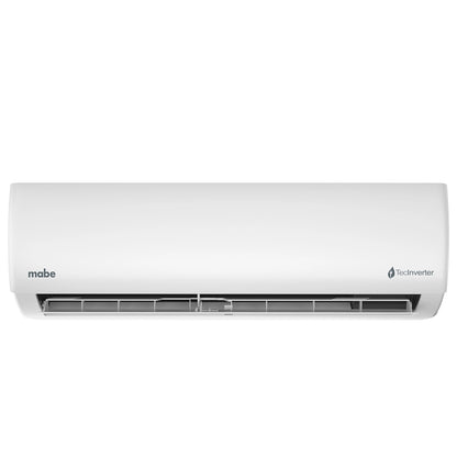 Aire acondicionado mini split inverter blanco MABE frío y calor 110V 1 tonelada 12,000 btu