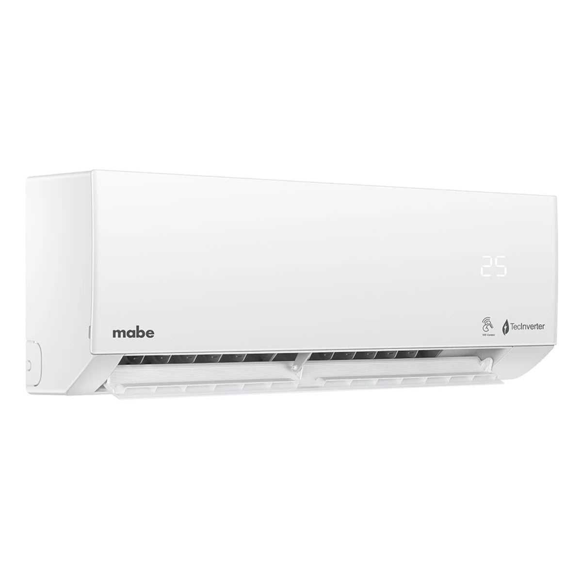 Aire acondicionado mini split inverter blanco MABE frío y calor 220V 2 toneladas 24,000 btu