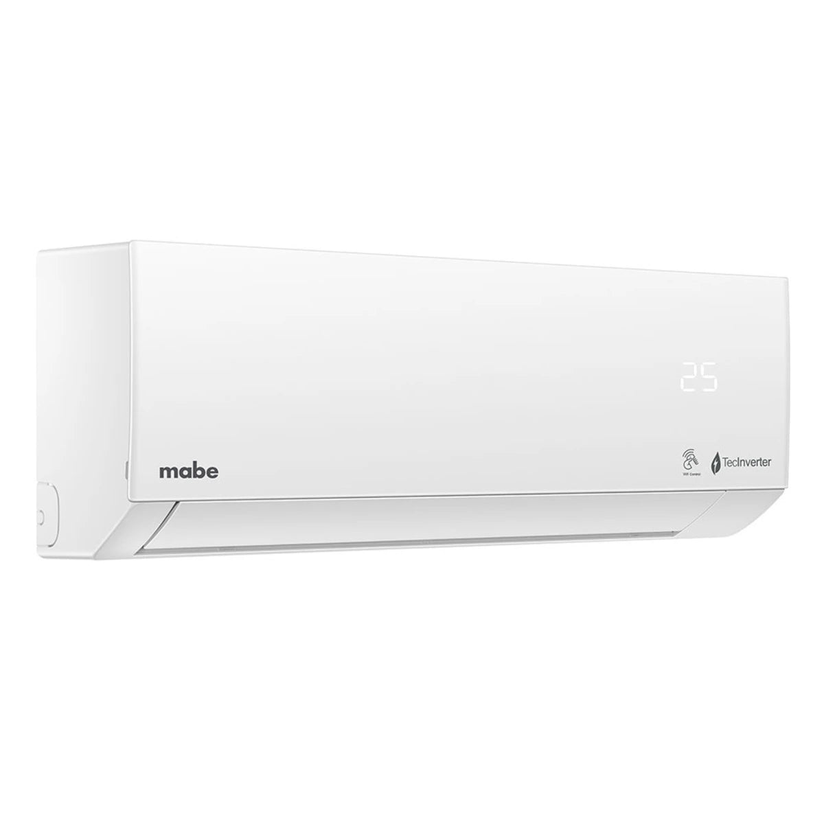 Aire acondicionado mini split inverter blanco MABE frío y calor 220V 2 toneladas 24,000 btu
