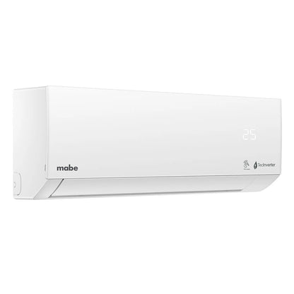 Aire acondicionado mini split inverter blanco MABE frío y calor 220V 2 toneladas 24,000 btu