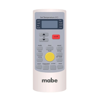 Aire acondicionado mini split blanco MABE frío y calor 1.5 toneladas 18,000 btu