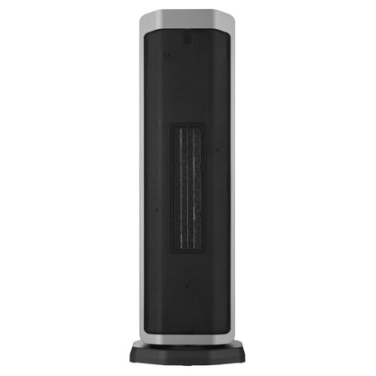 Calefactor cerámico negro con plateado 120v Mabe